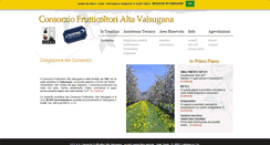 Desktop Screenshot of cofav.tn.it